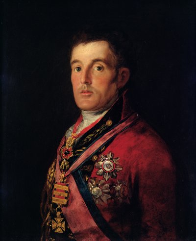 The Duke of Wellington (1769-1852) 1812-14 by Francisco de Goya